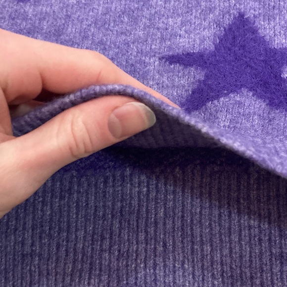 Purple Star Sweater for Women - Picture 7 of 7